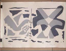 Lithographie par Georges Braque