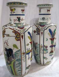 Vases en porcelaine de Chine