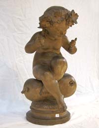 Bacchus enfant souriant