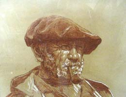 Portrait de pêcheur breton