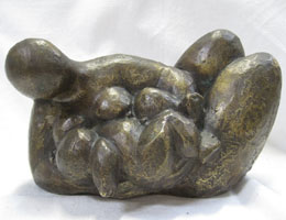 Maternité épreuve en bronze