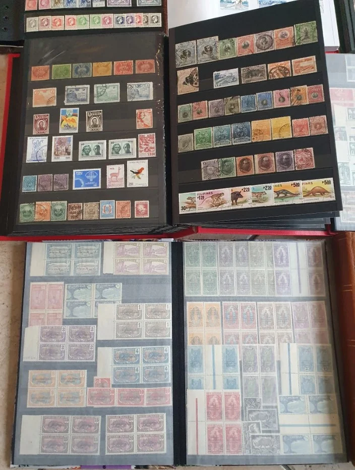 Collection de timbres