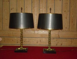 Lampes en bronze