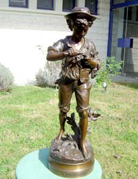 Bronze par Hippolite Moreau