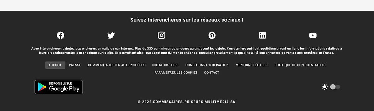 Interencheres ventes Live
